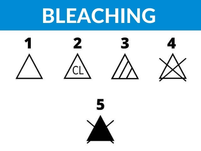 bleaching symbols