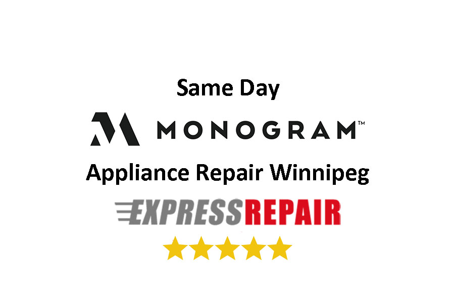 monogram appliances we repair Winnipeg