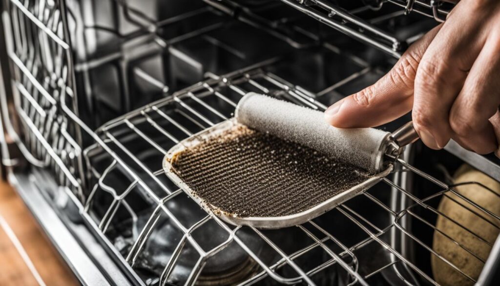 Replace dishwasher filters