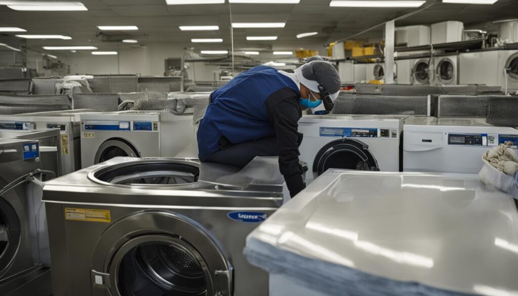 preventive maintenance commercial washing machine