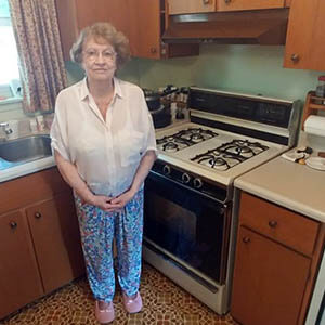 Happy Express Repair customer after oven repair