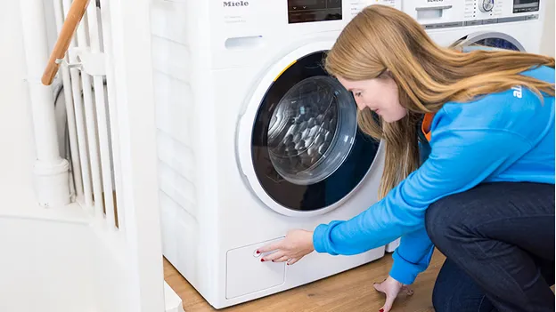 Clean the Dryer Drain Filter