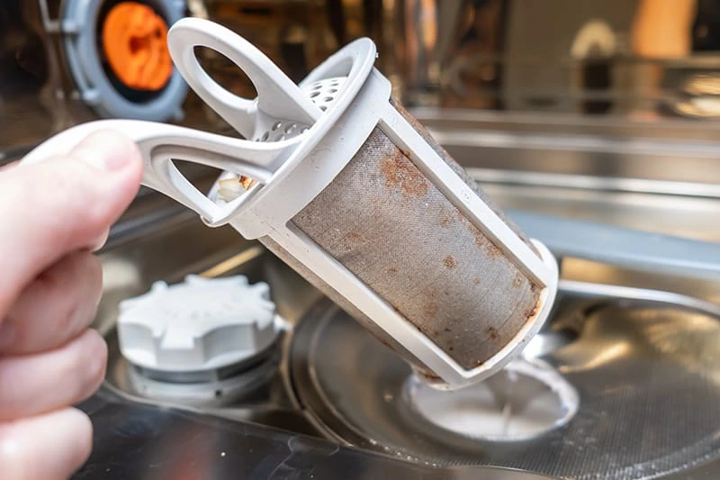 Frigidaire Dishwasher Clogged Filter