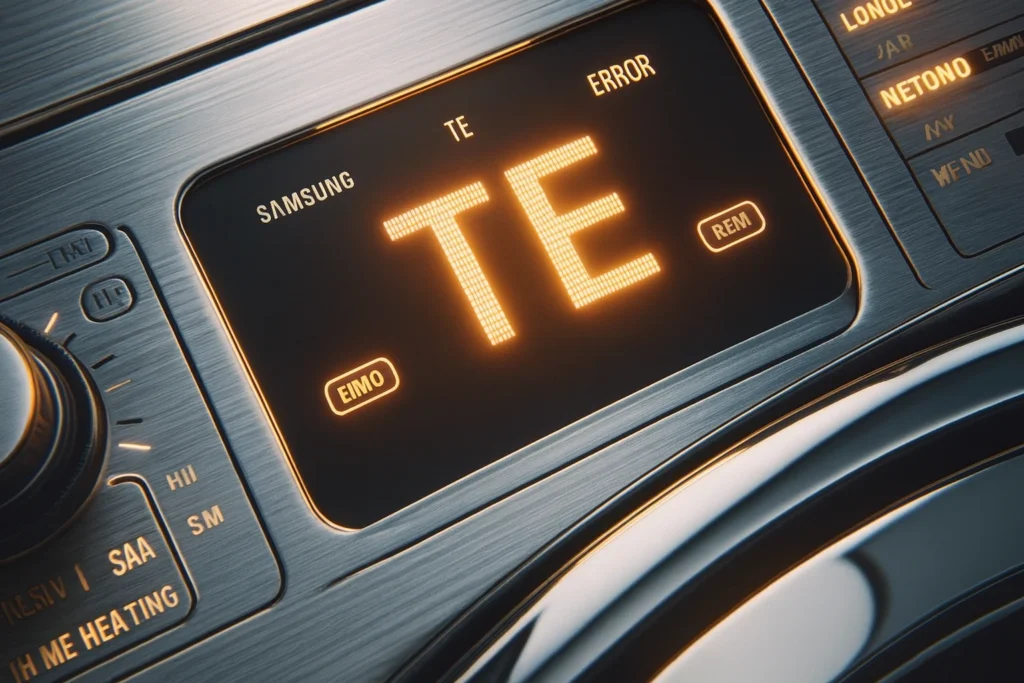 Samsung Dryer Error Code TE