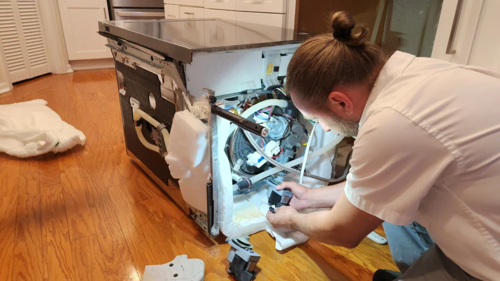 clearing obstruction on samsung dryer