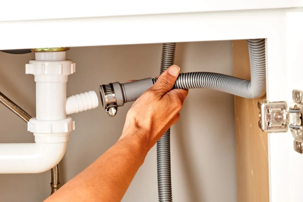 lg dishwasher hose