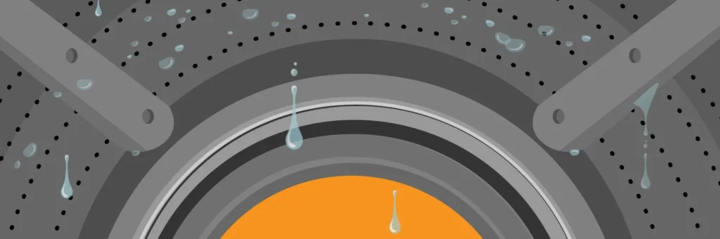moisture buildup on samsung dryer