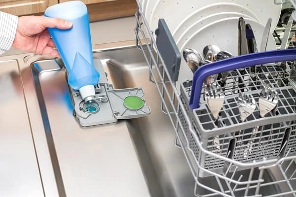 proper usage of detergent in dishwasher