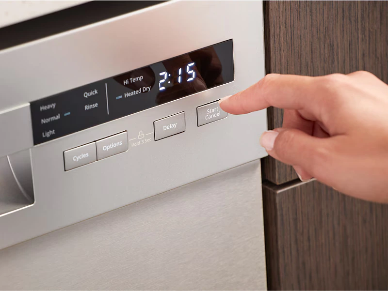 reset whirlpool dishwasher