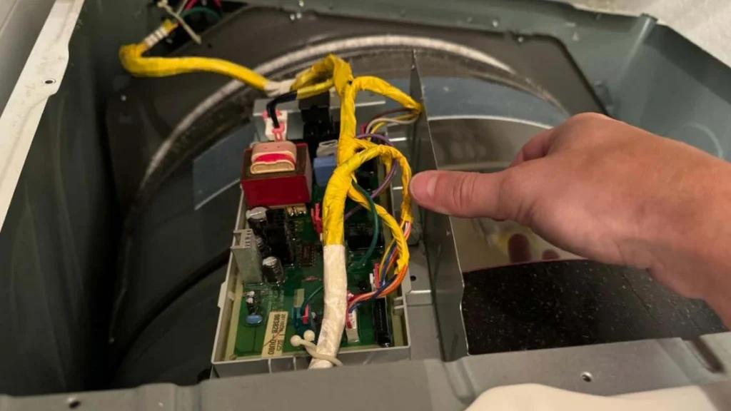 samsung dryer wiring issues