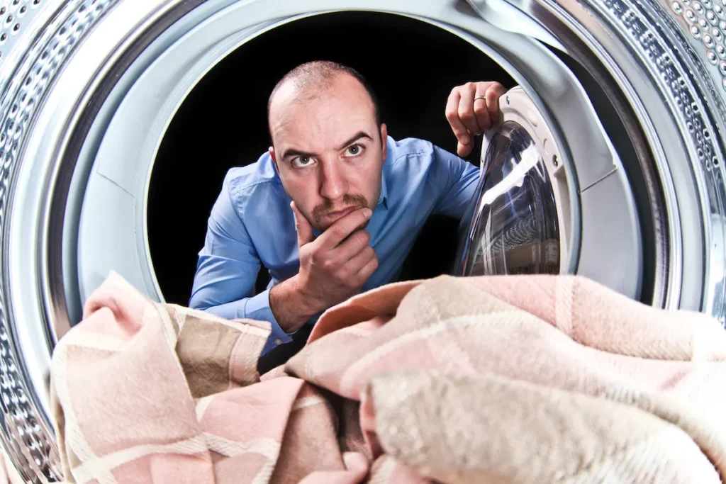 why is there water in dryer
