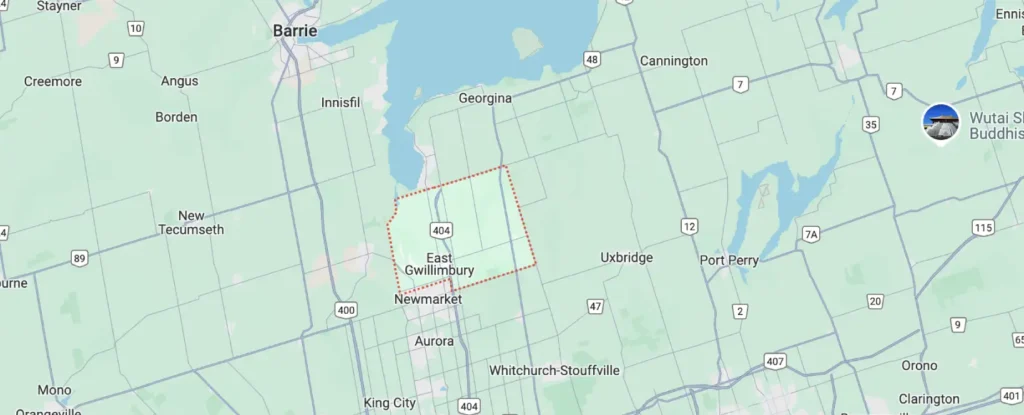 East Gwillimbury Appliance Repair Service Area