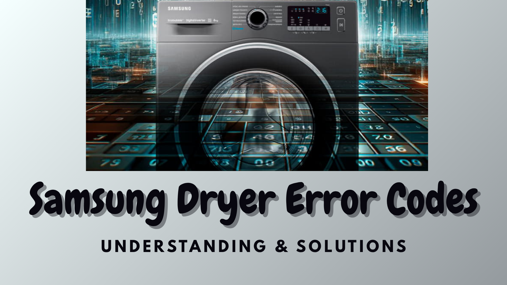 Samsung Dryer Error Codes: Understanding & Solutions