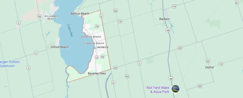Keswick Appliance Repair Service Area