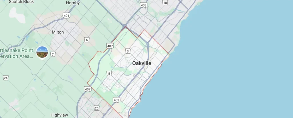 Oakville Appliance Repair Service Area