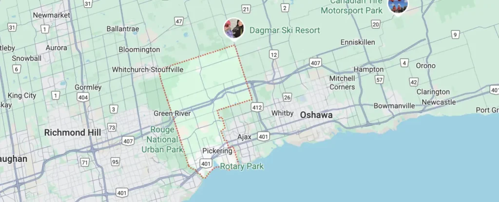 Pickering Appliance Repair Service Area