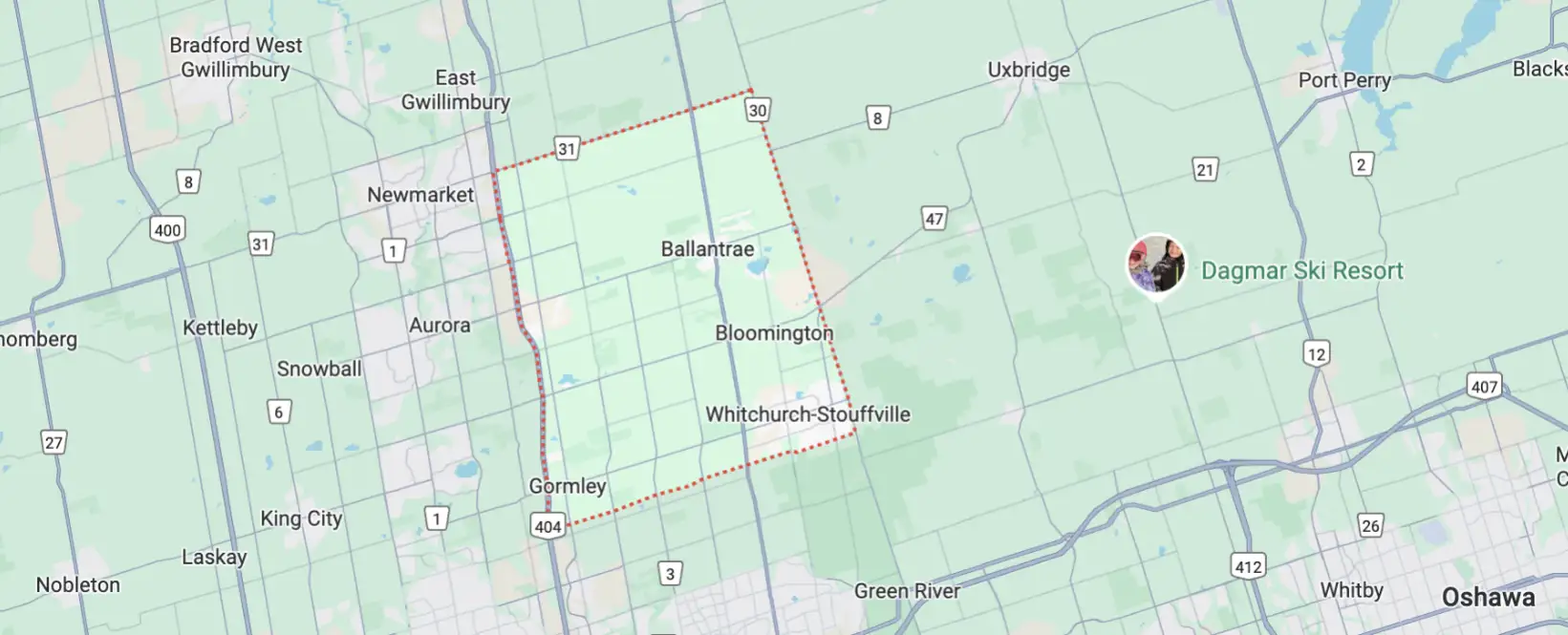 STOUFFVILLE Appliance Repair Service Area