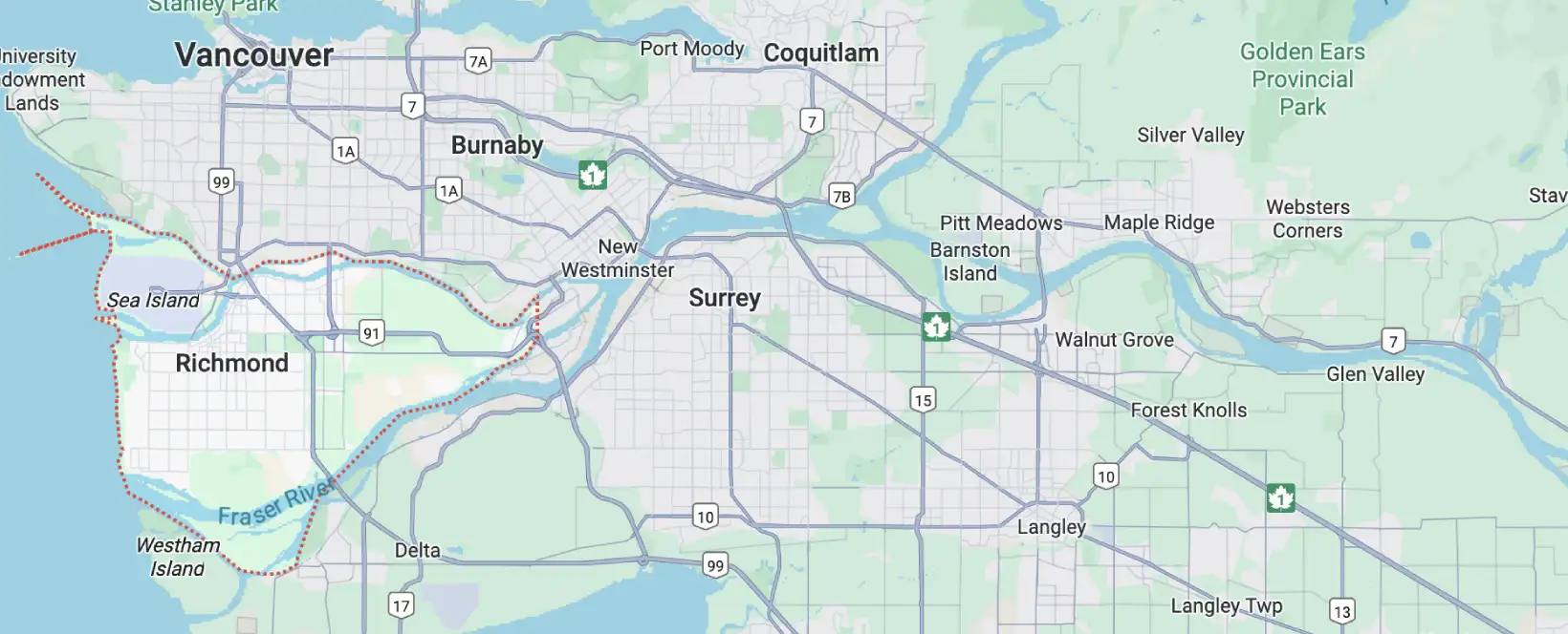 Areas We Serve in RICHMOND
