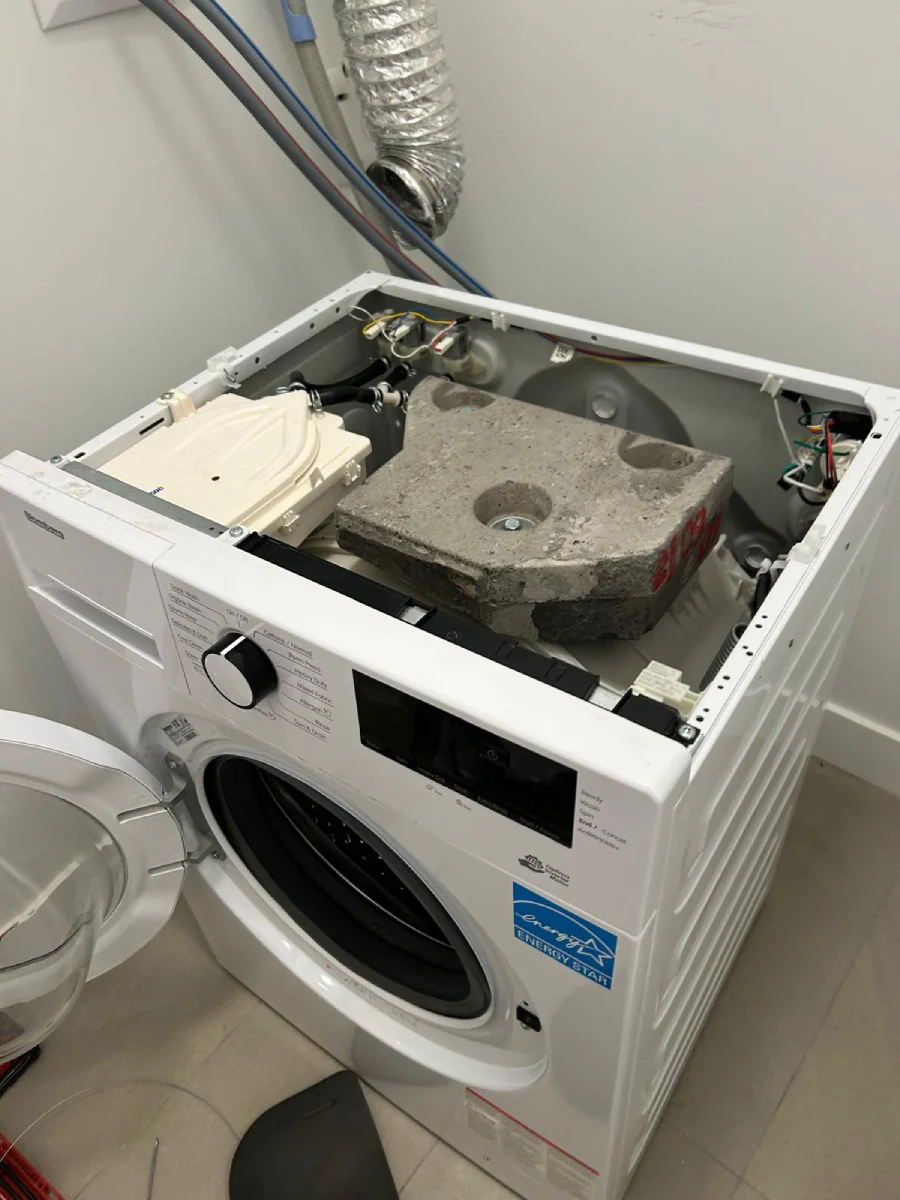 Washer repair drum suspension/shocks