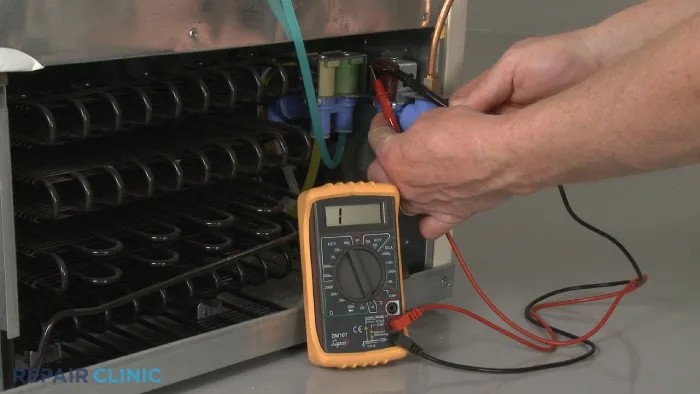 Test the Water Inlet Valve