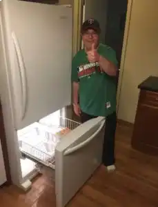 fridge installation project