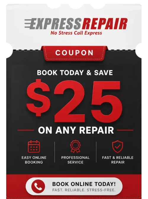 Book today and save 25 on any repair