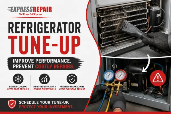 Refrigerator tune-up service
