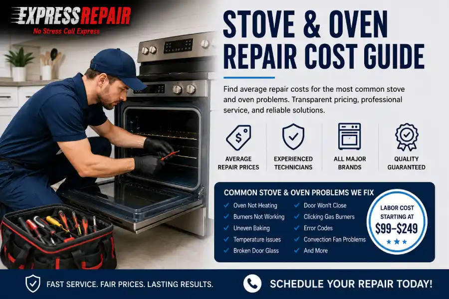 How Much Does Stove and Oven Repair Cost?