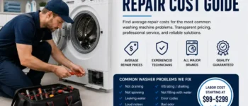 How Much Does Washing Machine Repair Cost?