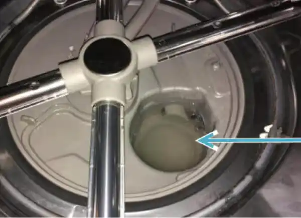 Standing Water in the Bottom of the Dishwasher