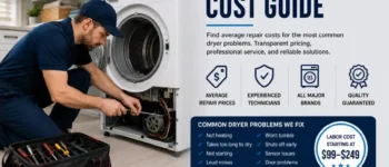 How Much Does Dryer Repair Cost?