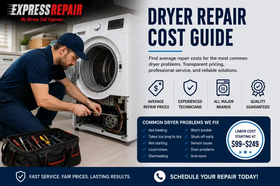 How Much Does Dryer Repair Cost?