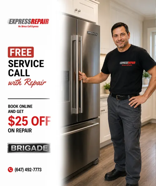 Express Repair Brigade appliance repair technician