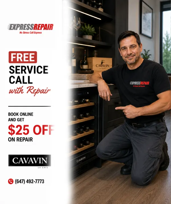 Express Repair Cavavin wine cellar repair technician