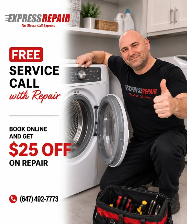 Express Repair dryer repair technician