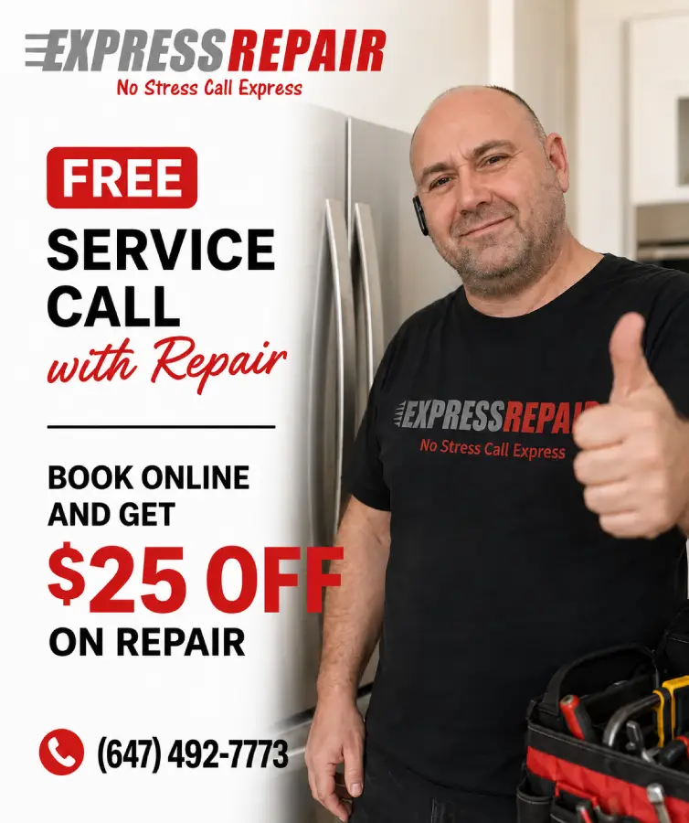 Express Repair fridge repair technician