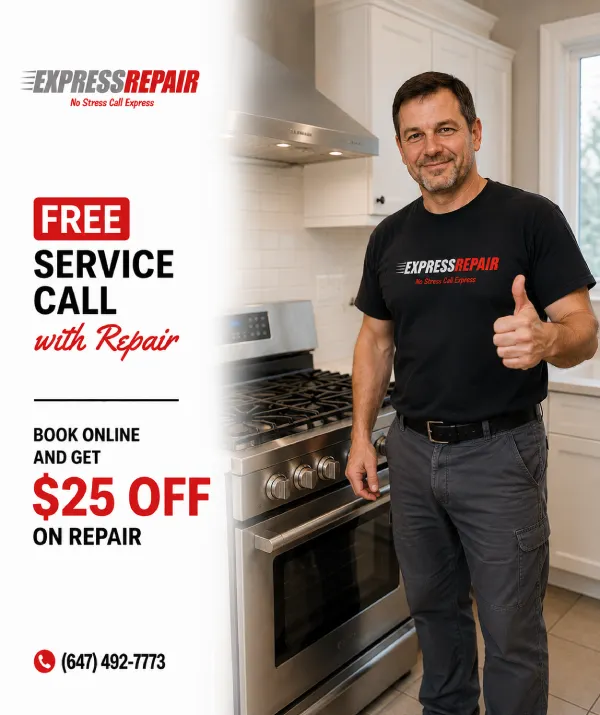 Express Repair oven repair technician