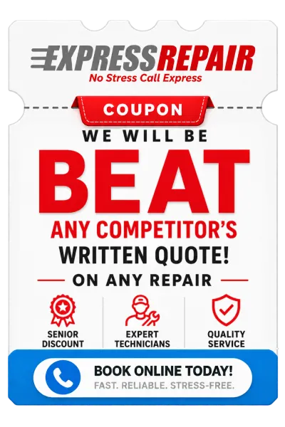 We will beat any competitor's written quote