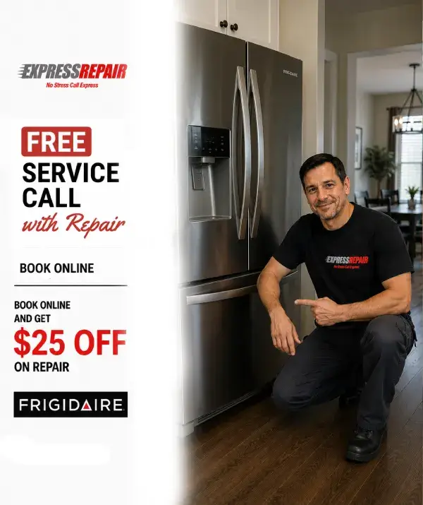 Express Repair Frigidaire appliance repair technician