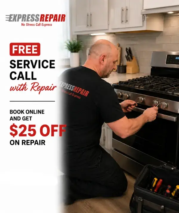Express Repair stove repair technician