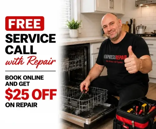 Express Repair dishwasher technician