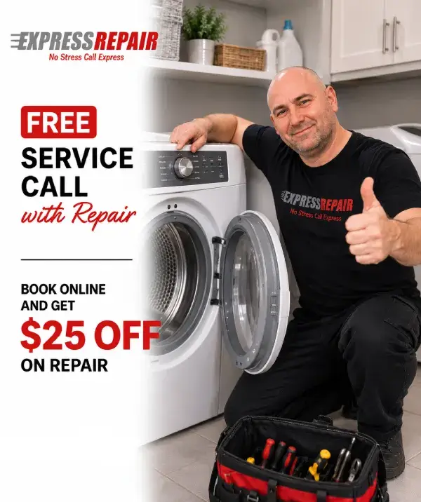 Express Repair dryer repair technician
