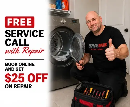 Express Repair Whirlpool appliance repair technician