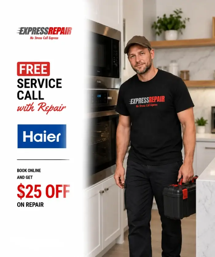 Express Repair Haier appliance repair technician